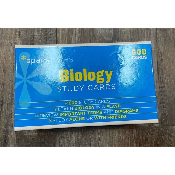 Other | Sparknotes Study Cards Ser Biology Sparknotes Study Cards By ...